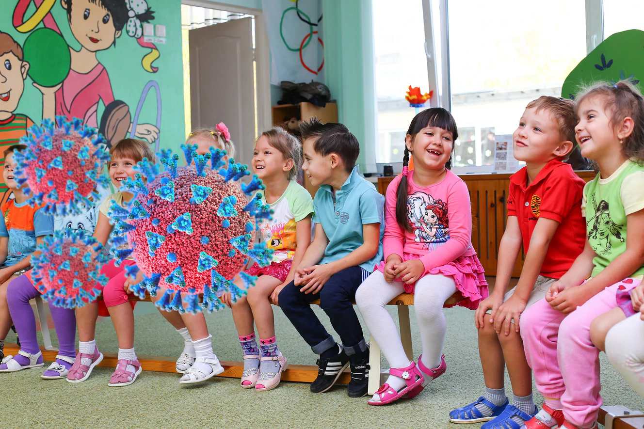 Kinder in der Kita