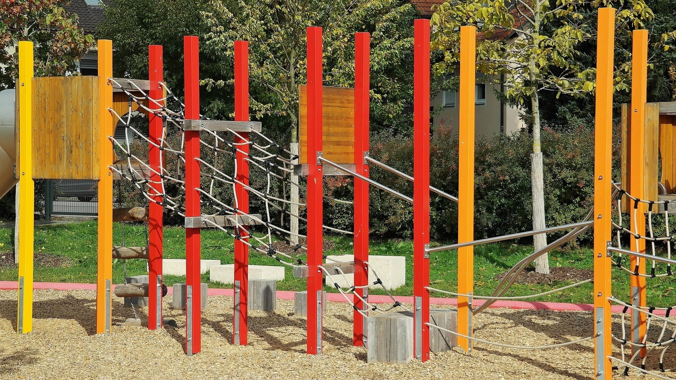 Spielplatz ohne Kinder