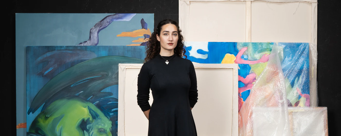 Förderpreise Junge Ulmer Kunst für sieben Künstler, u.a. Kashi Grätz — © Kashi Grätz