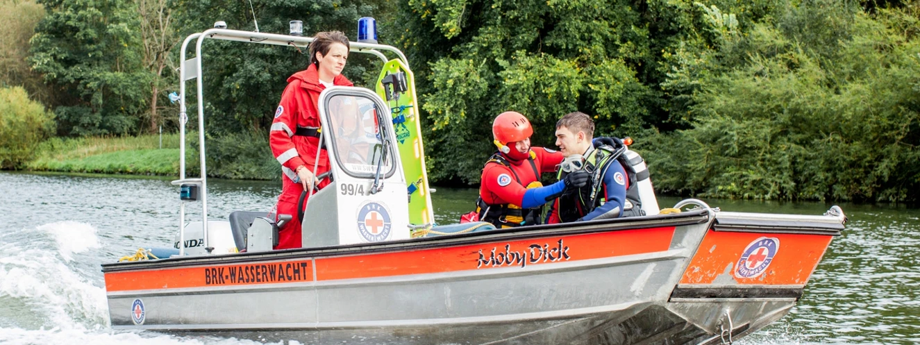 Wasserwacht Neu-Ulm — © A. Zelck /DRK-Service GmbH/Wasserwacht Neu-Ulm