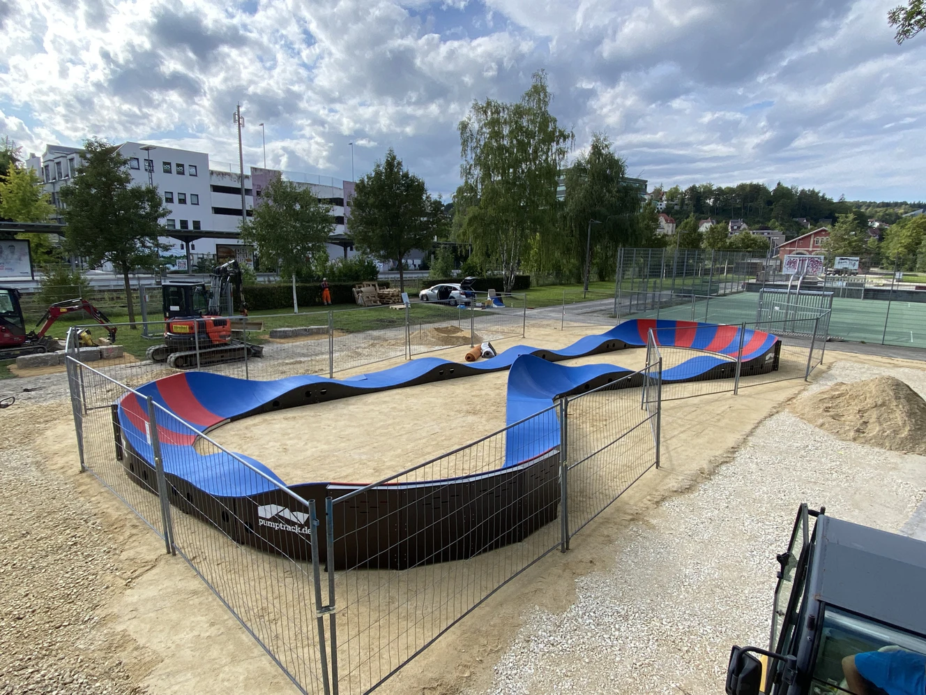 Pumptrack-Anlage in Heidenheim wird eröffnet — © Stadt Heidenheim