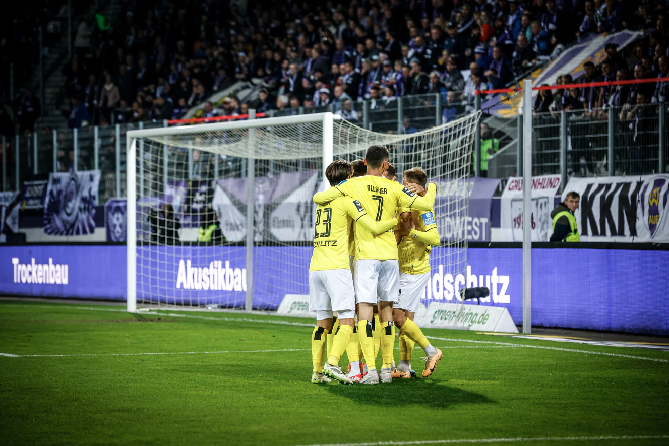 SSV Ulm gewinnt gegen Erzgebirge Aue