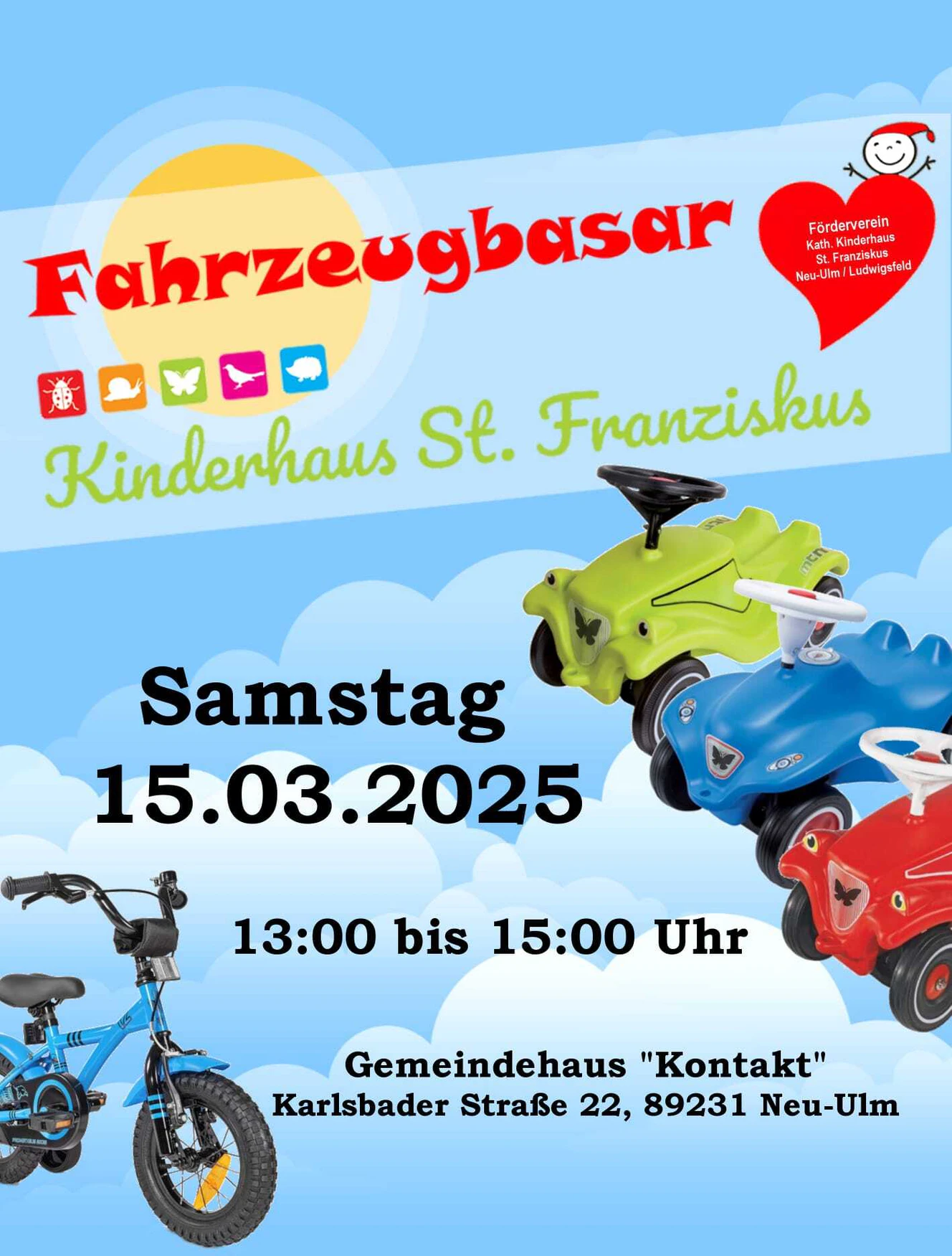 Kinderfahrzeugbasar