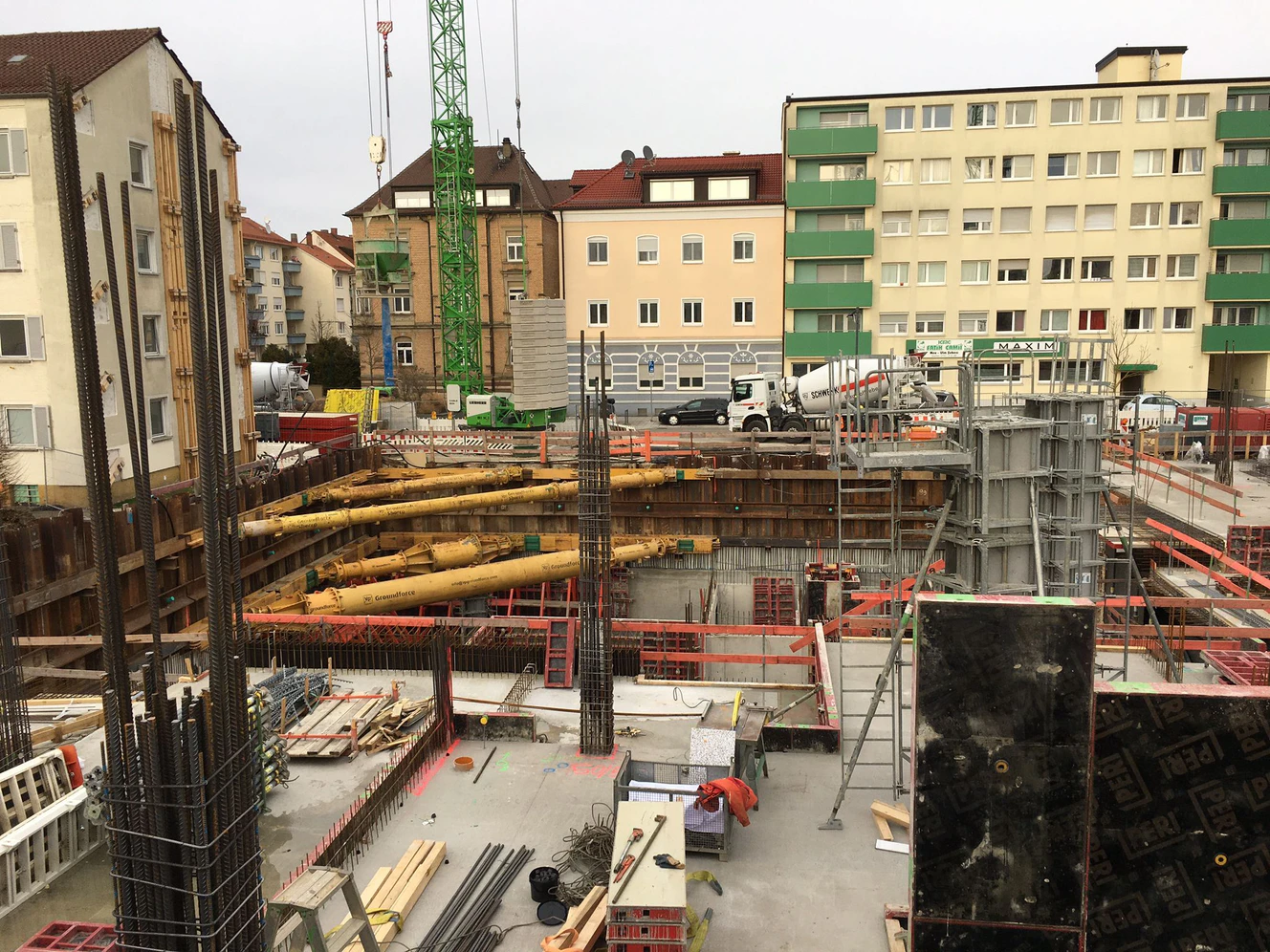 Heiners Neu-Ulm Baustelle