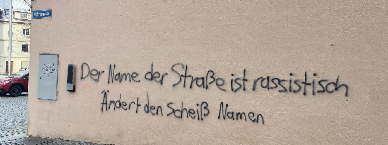 Graffiti in der Mohrengasse