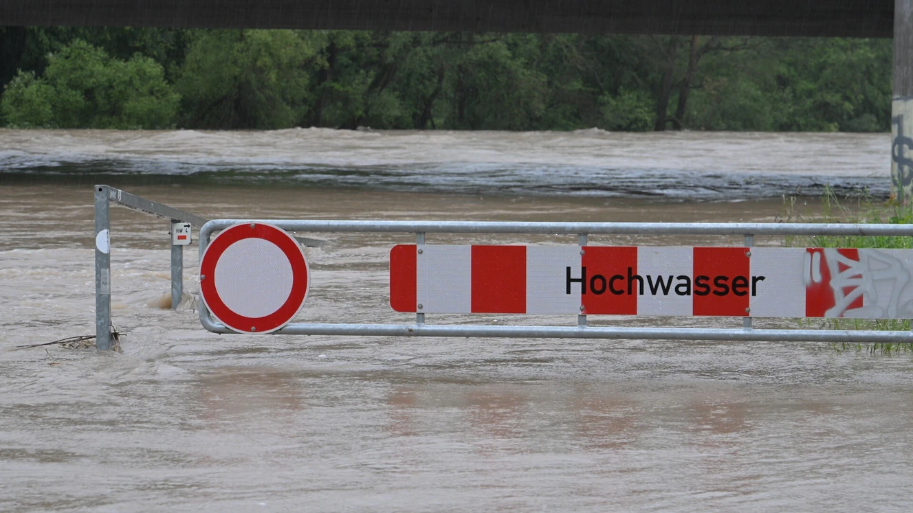 Hochwasser in Schwaben — © Thomas Heckmann