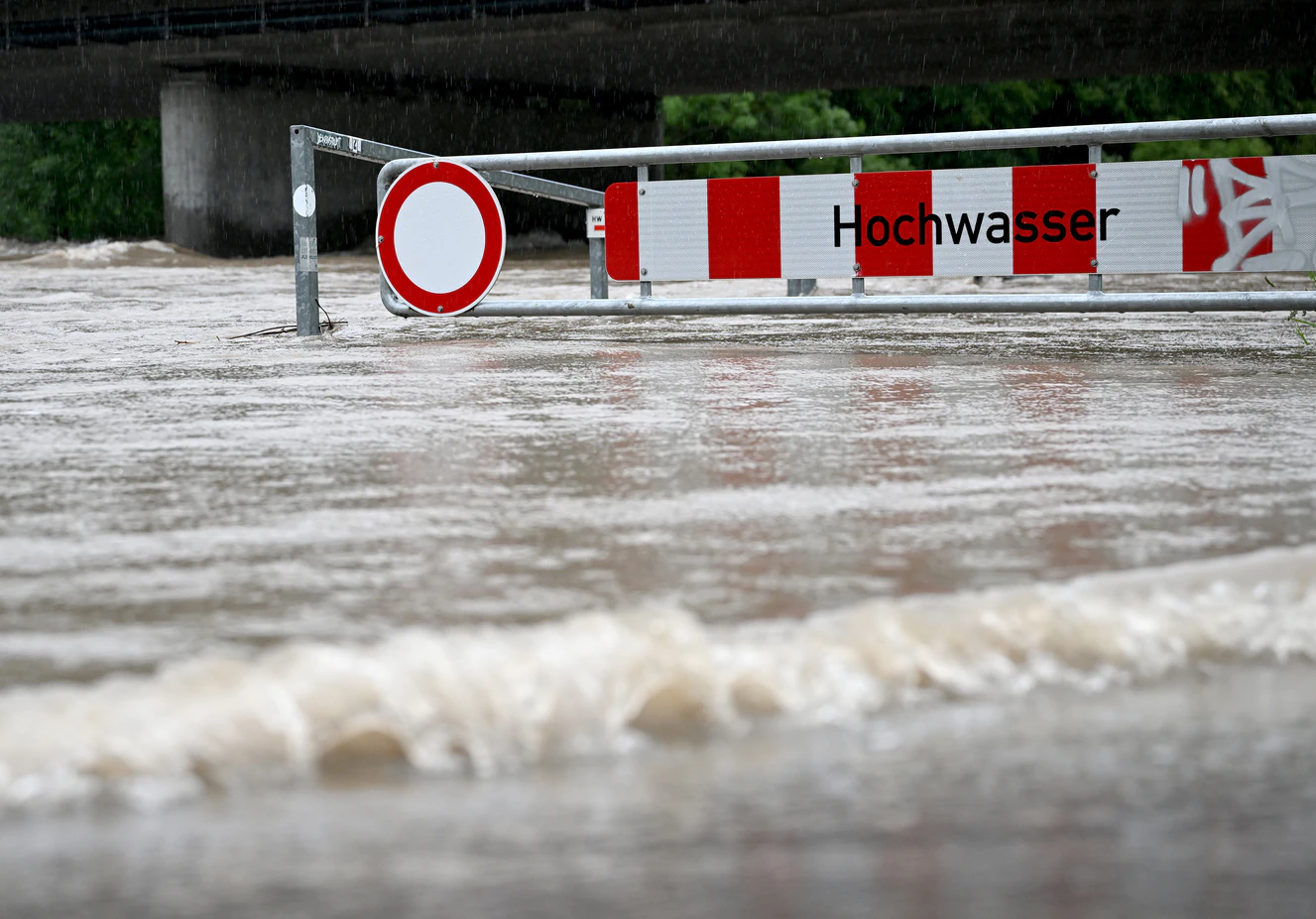 Hochwasser in Schwaben — © Thomas Heckmann