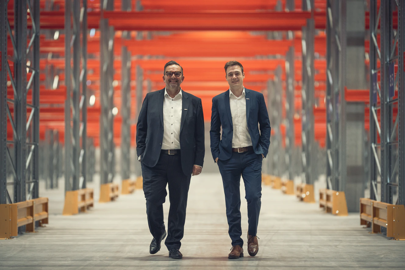 Frank Bolz und Donat Rueß von der allgaier GmbH — © allgaier GmbH