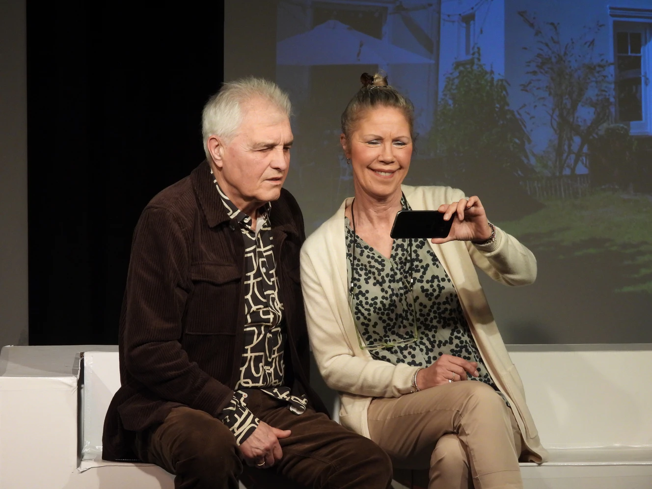 Claudia Riese und Heinz Koch, Theater Neu-Ulm — © Theater Neu-Ulm