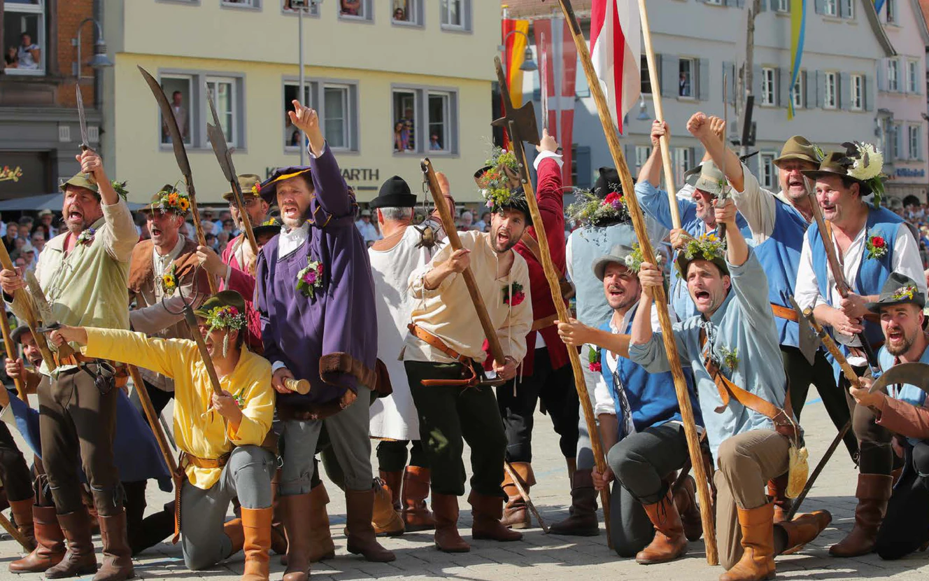 Biberacher Schützenfest Plakat 2025 — © Stiftung Schützendirektion Biberach