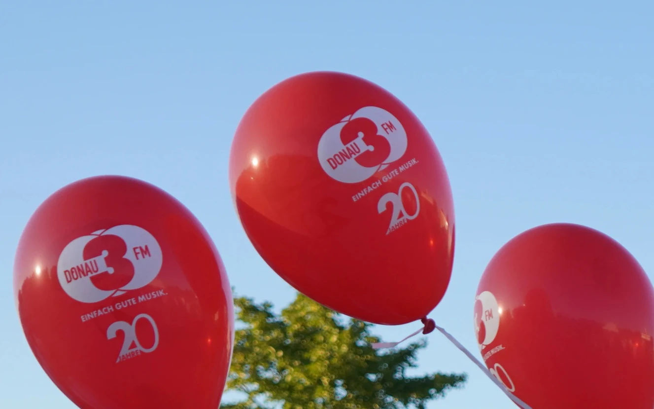 DONAU 3 FM Luftballons