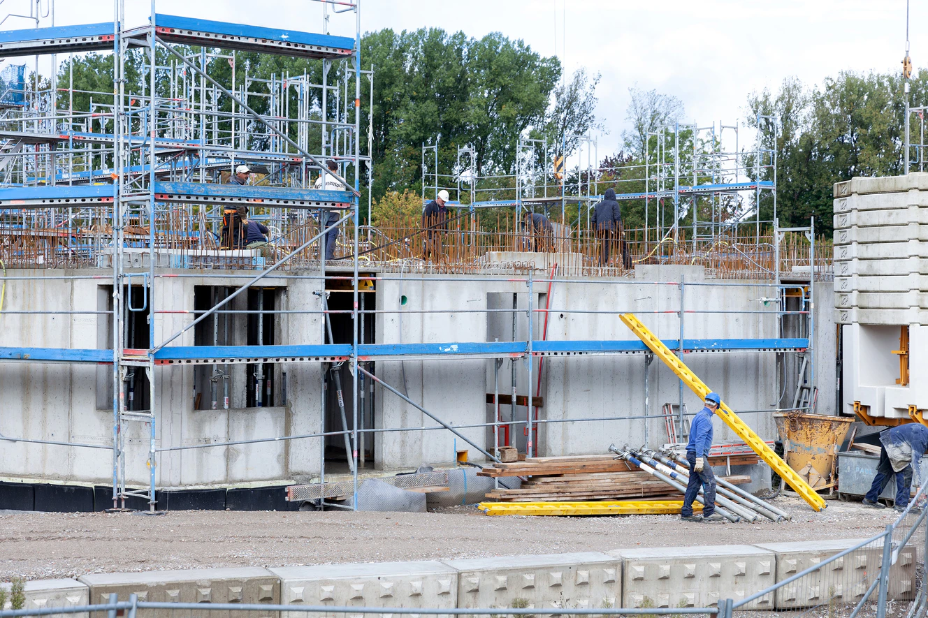Handwerk, Baustelle — © Aktion Modernes Handwerk