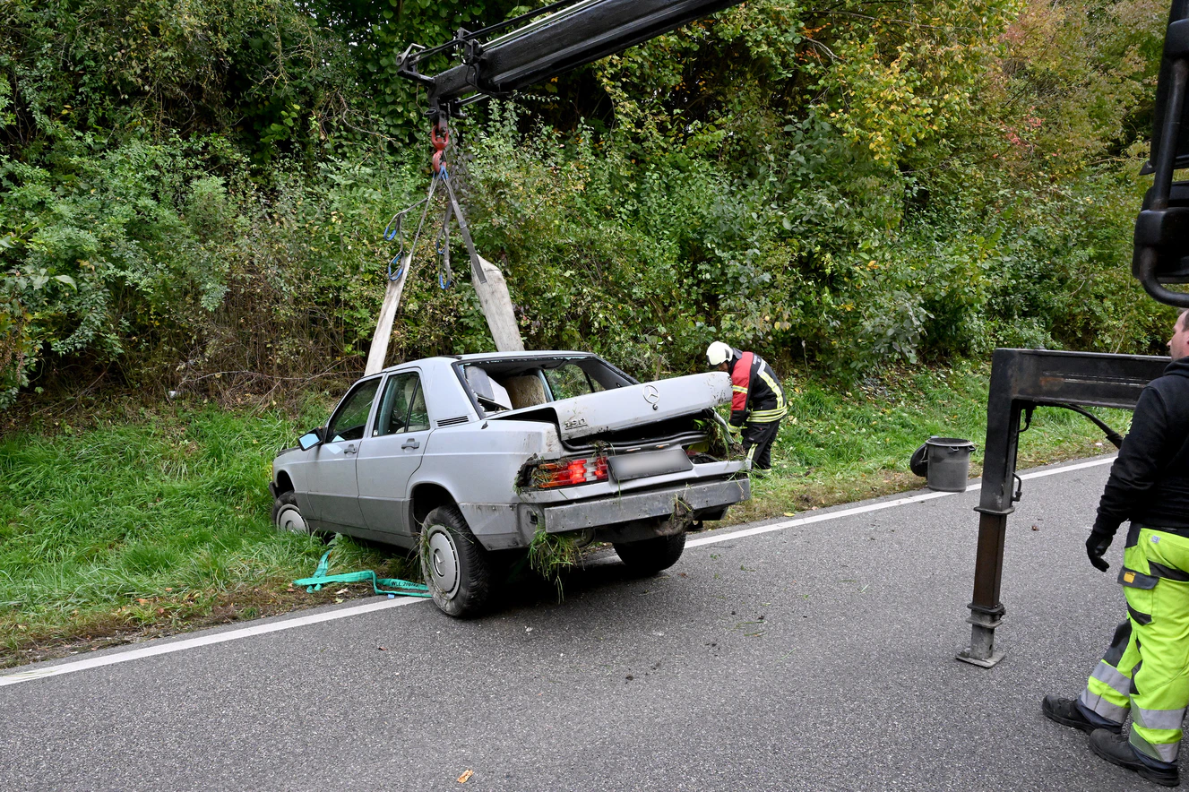 In Ulm hat sich ein Auto überschlagen — © Thomas Heckmann