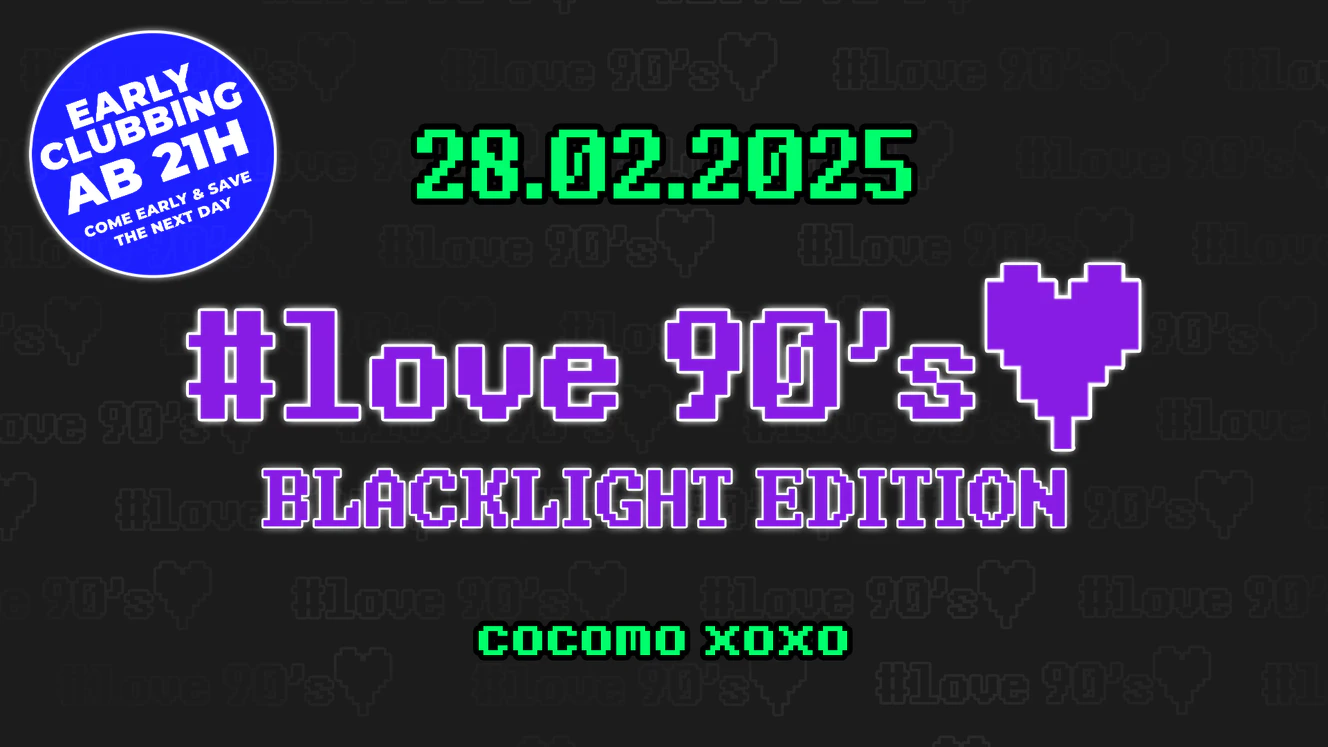 #love90's Party - Blacklight Edition