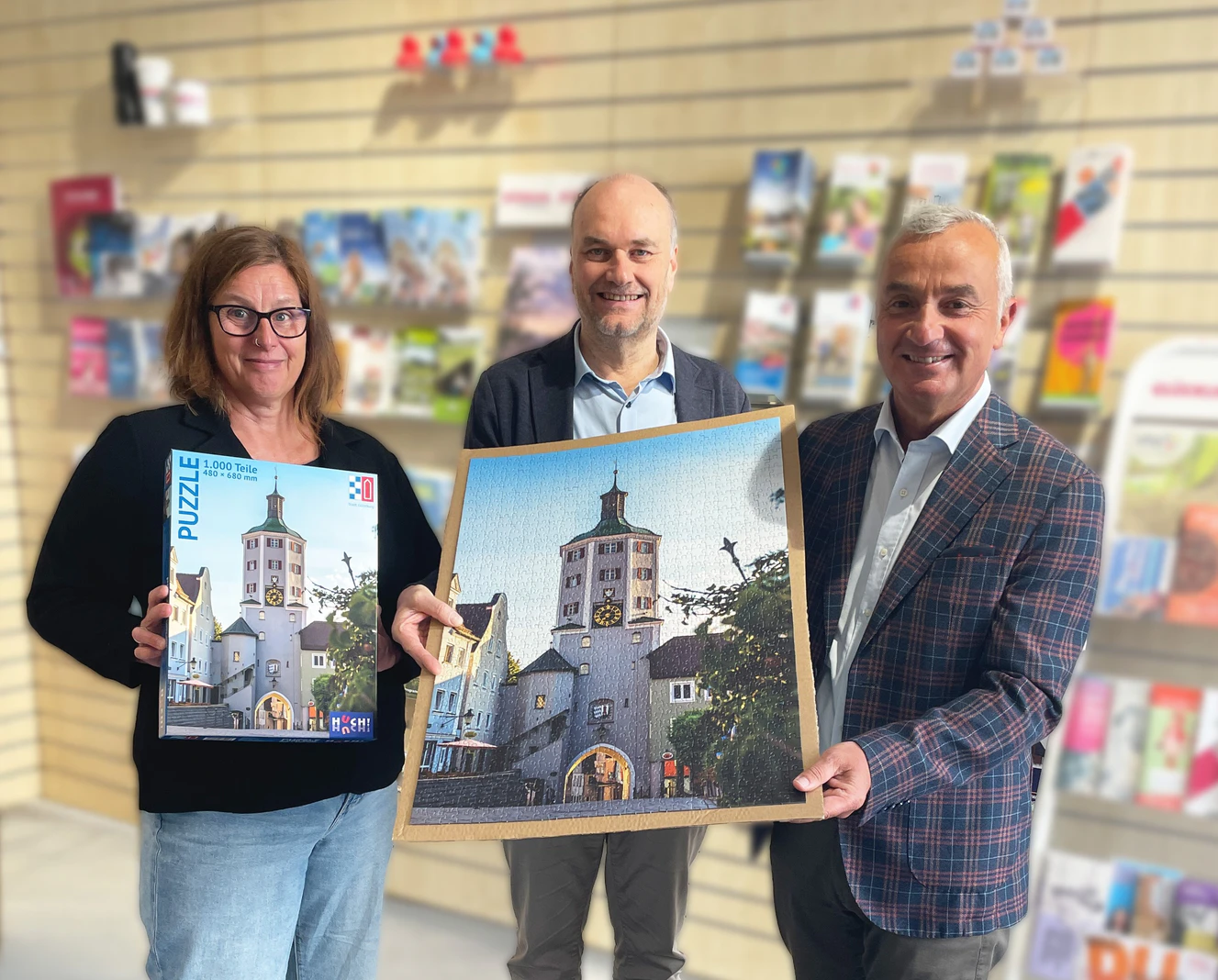 Günzburger Stadttor-Puzzle — © Michael Lindner/Stadt Günzburg