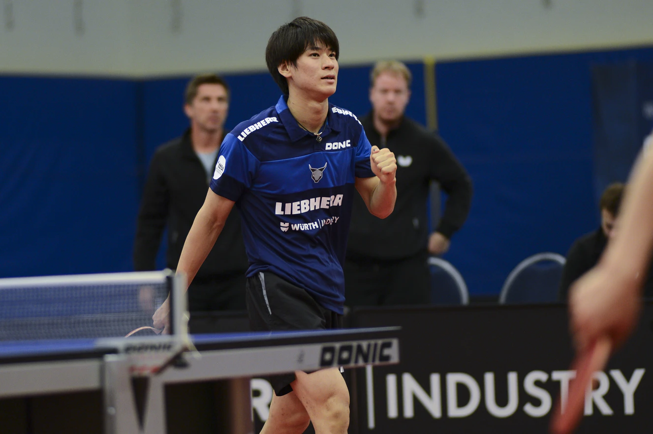 Shunsuke Togami, TTF Liebherr Ochsenhausen — © Nicolai Schaal/TTF Liebherr Ochsenhausen