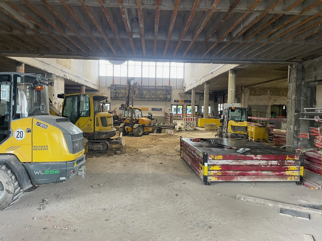 Sanierung läuft: Gute Nachrichten vom Ulmer Hauptbahnhof! — © DB InfraGo AG 