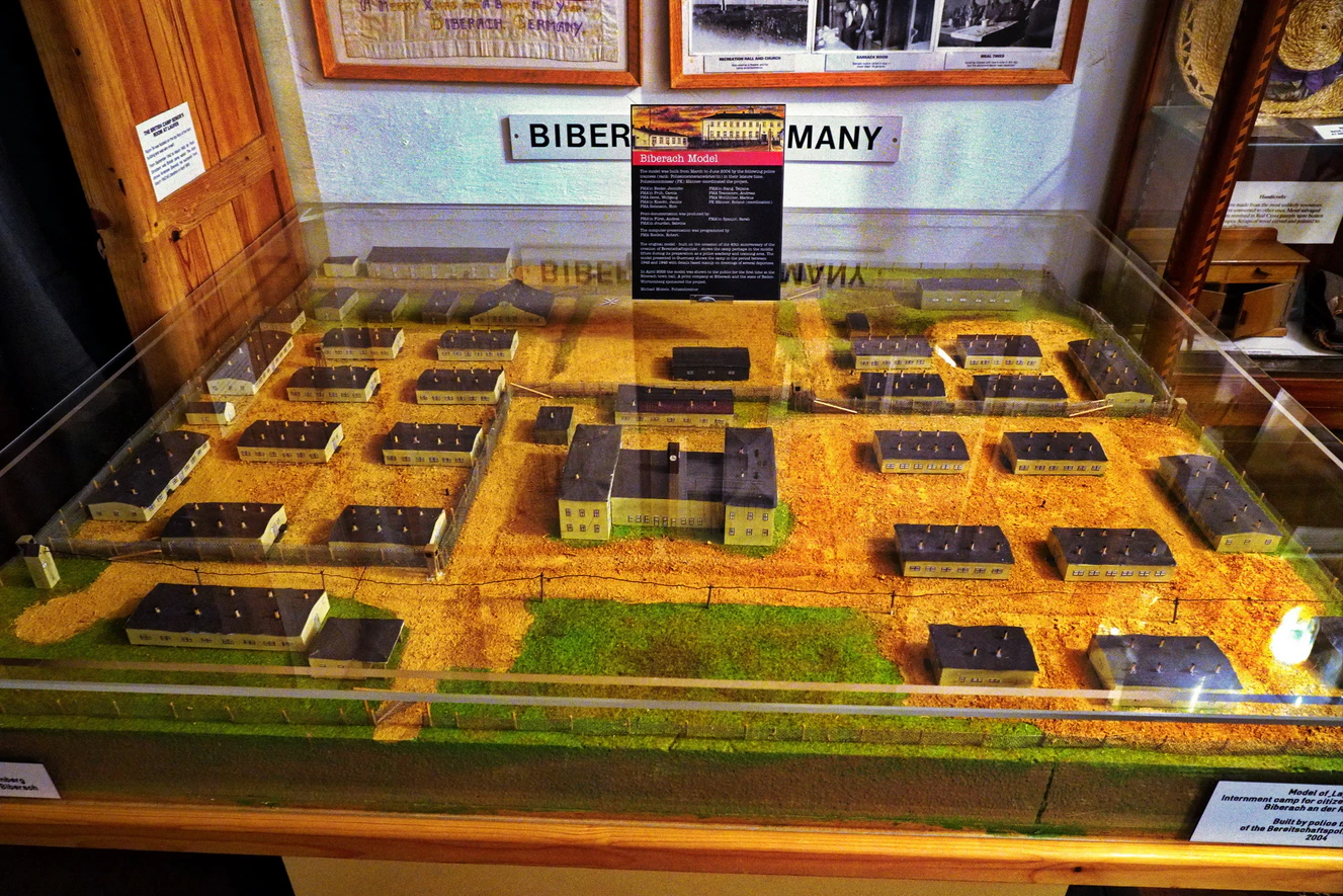 Modell des Lager Lindele in Biberach — © Hans-Bernd Sick