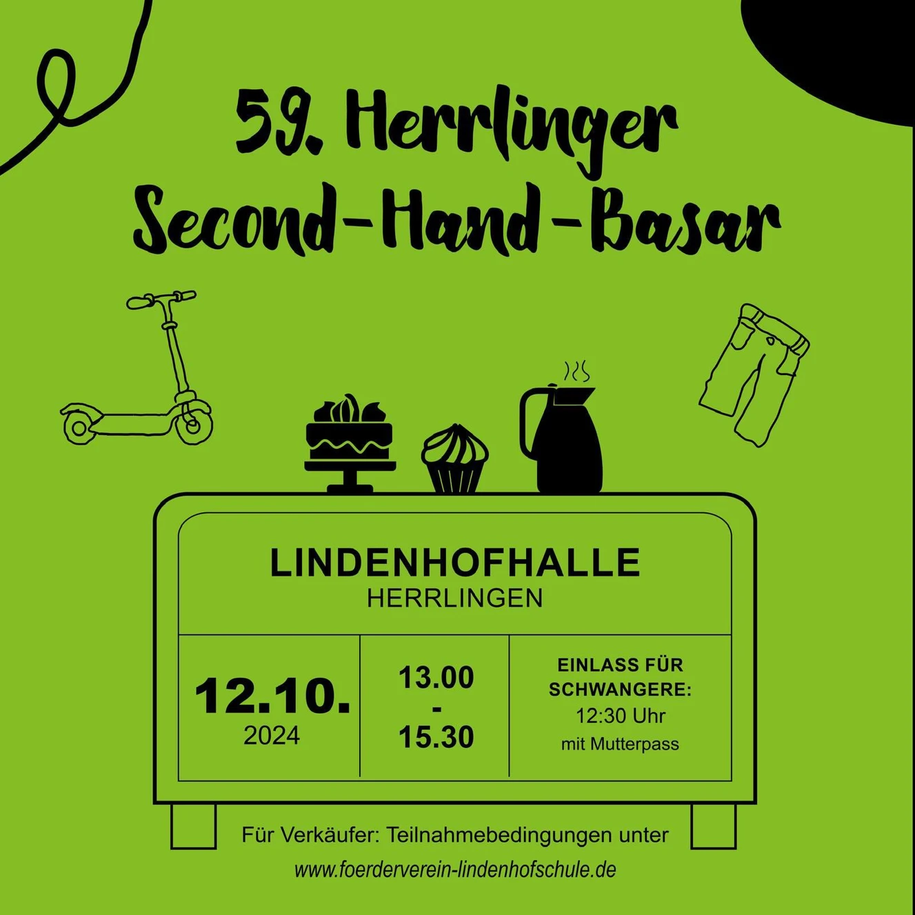 Der 59. Second-Hand-Basar in Herrlingen findet am 12. Oktober statt.
