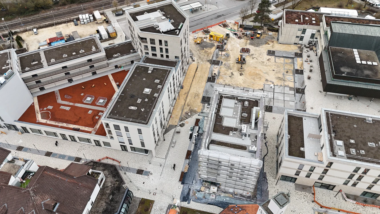 Neue Blausteiner Stadtmitte — © Stadt Blaustein