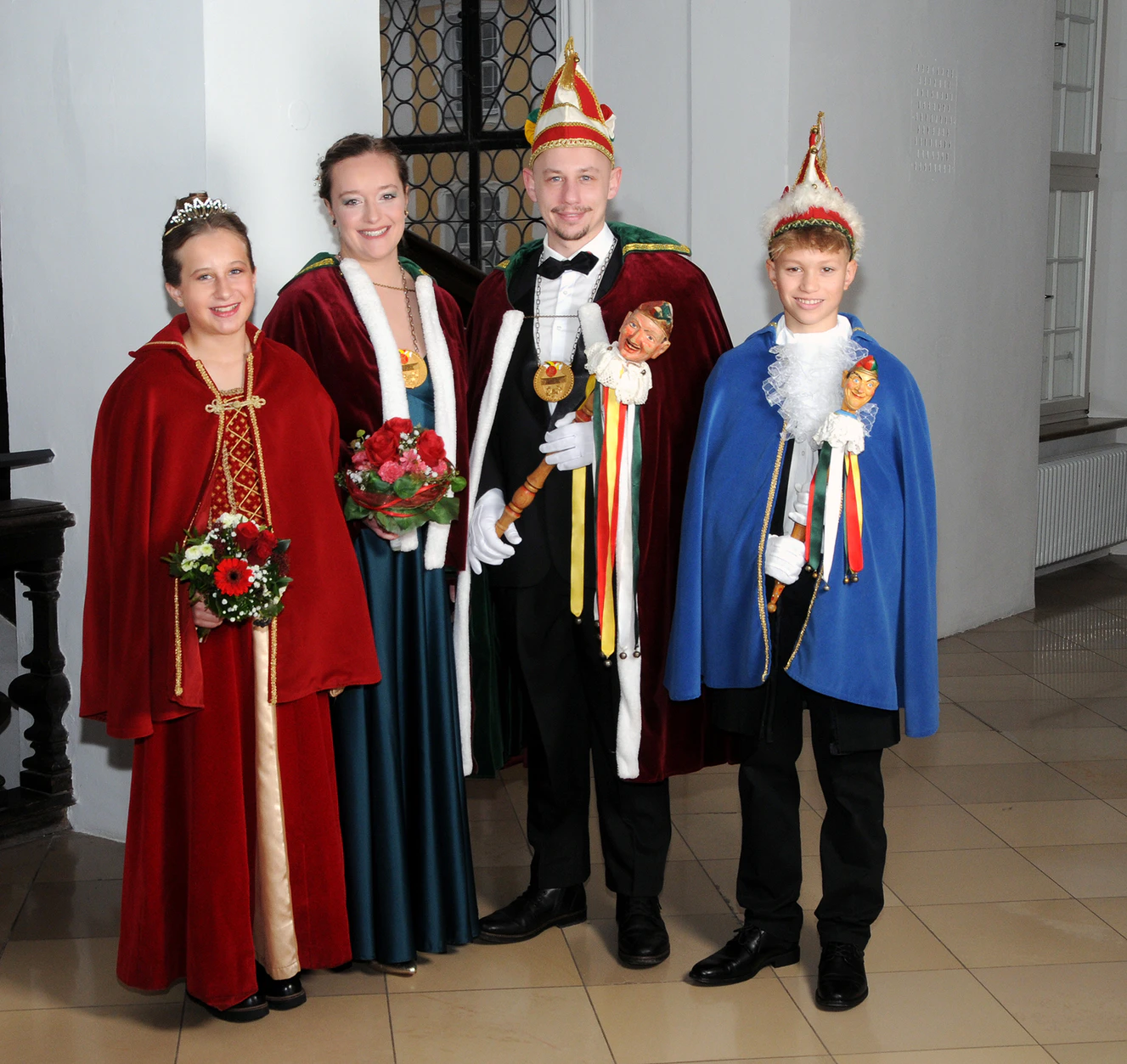 Ochsenhauser Fasnet: Prinzenpaare 2025 — © Stadt Ochsenhausen