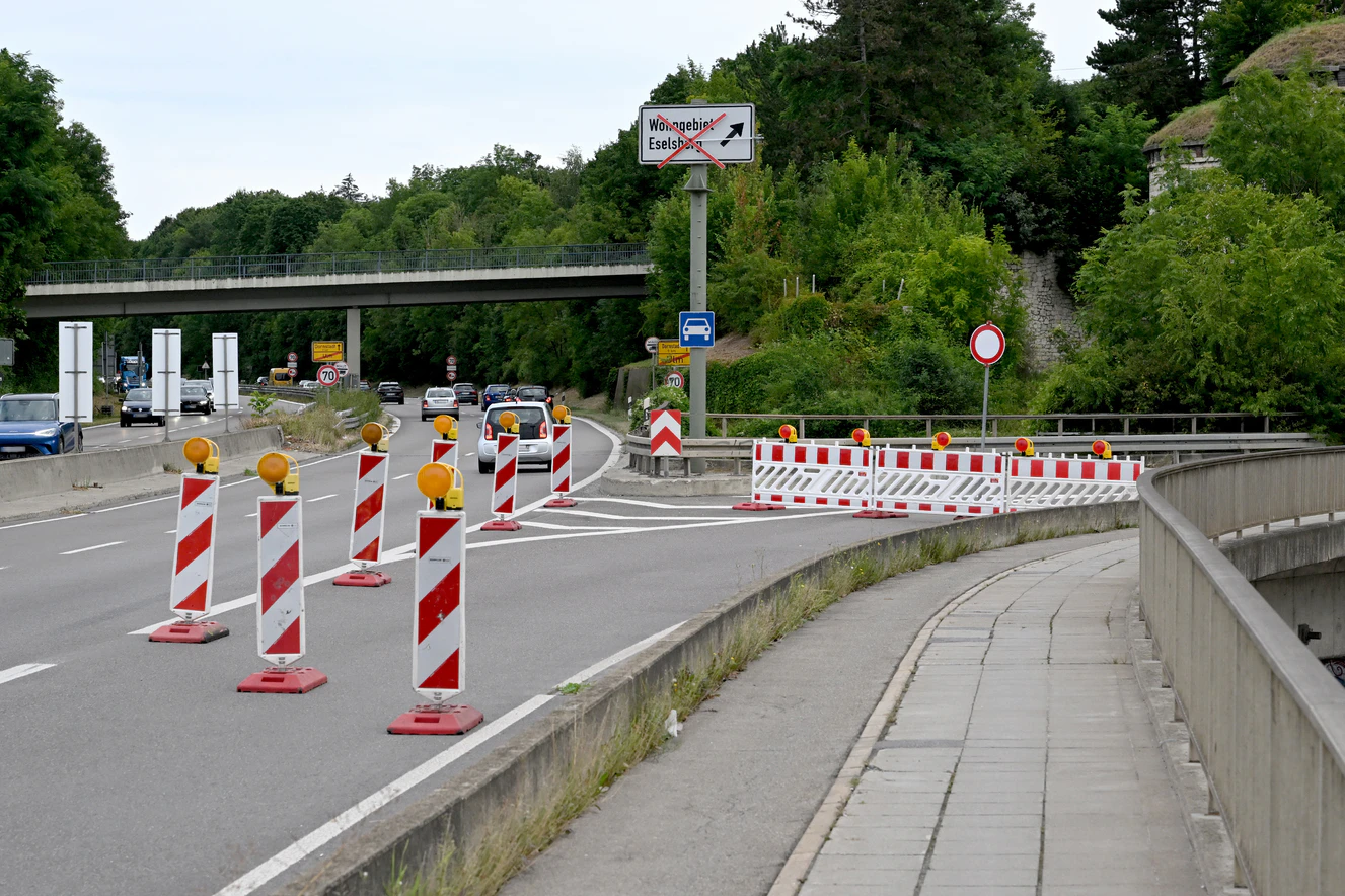 Die Abfahrt Kienlesberg wird wieder gesperrt — © Thomas Heckmann