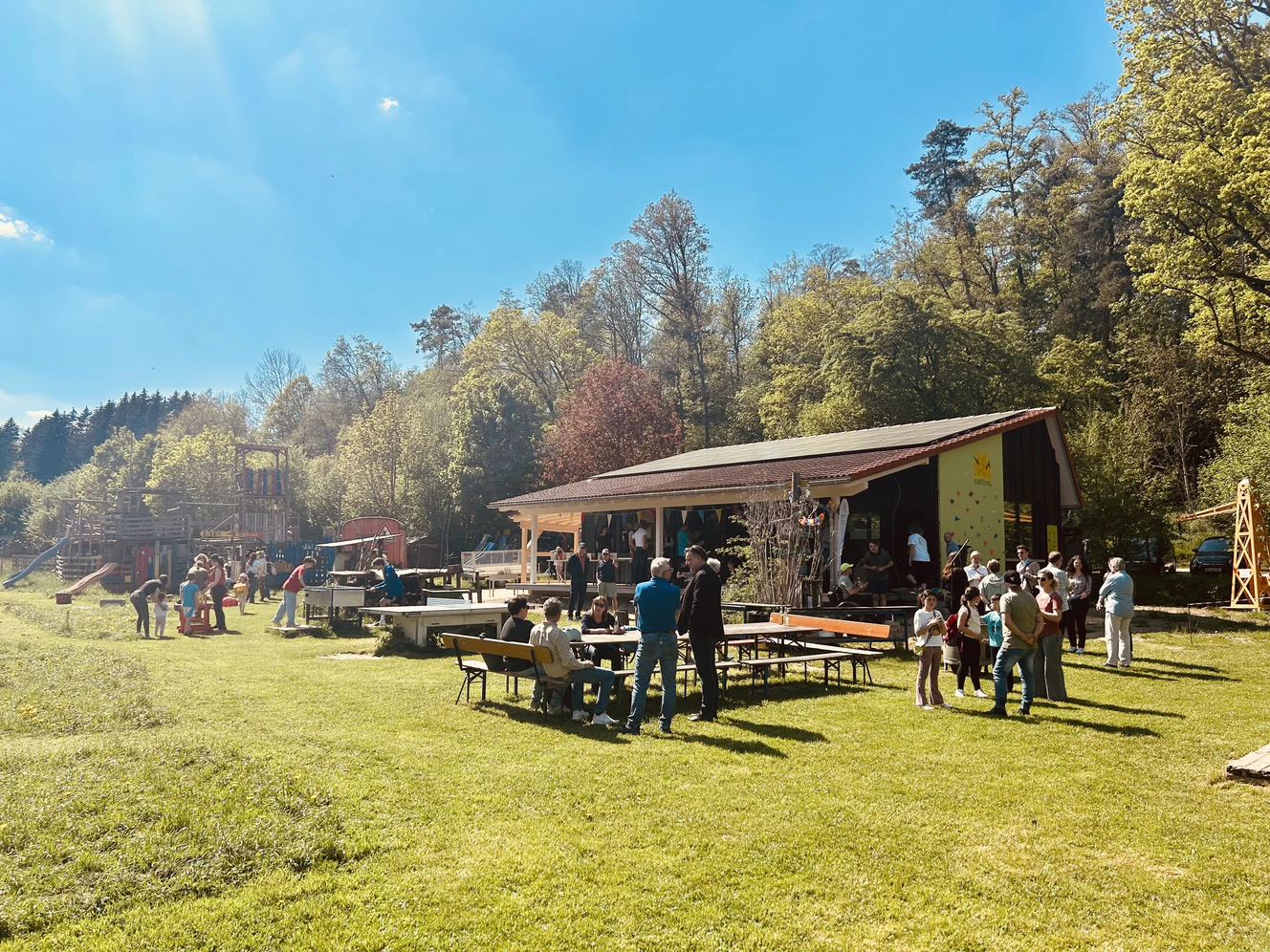 Abenteuerspielplatz Biberburg von Jugend aktiv Biberach