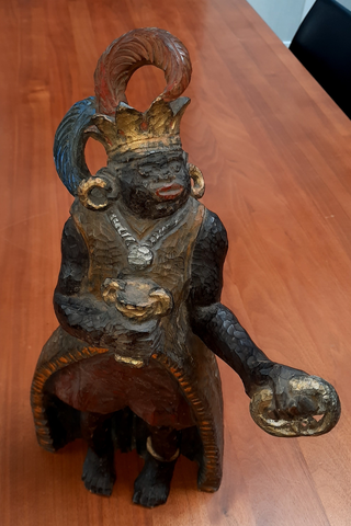 Die Melchior-Figur der Ulmer Krippenfiguren — © Peter Schaal-Ahlers