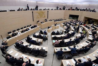 Plenarsitzung Baden-Württemberg — © Landtag von Baden-Württemberg