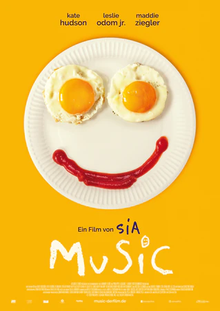 Poster von Music, dem Film von Weltstar Sia — © Alamode Filmverleih