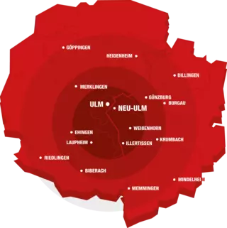 DONAU 3 FM UKW Sendegebiet