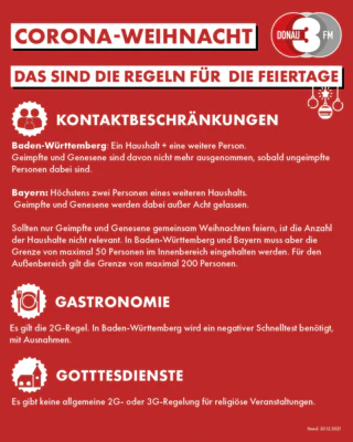 Corona-Weihnachten Regeln