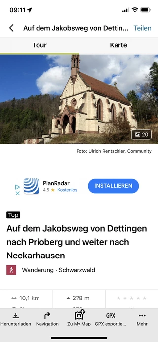 App Outdooractivity