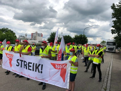 Streik Günzburg 