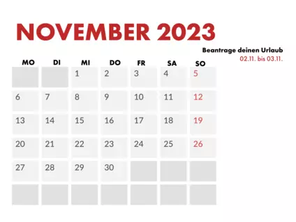 Kalender 2023