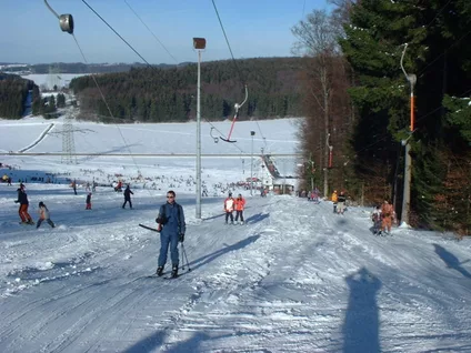 Die Skipiste in Laichingen
