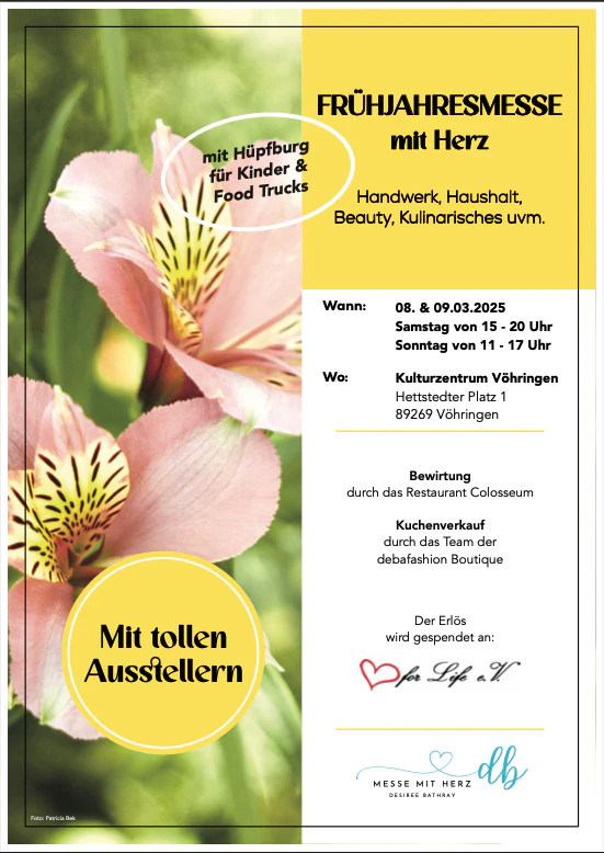 Frühjahrsmesse mit Herz in Vöhringen