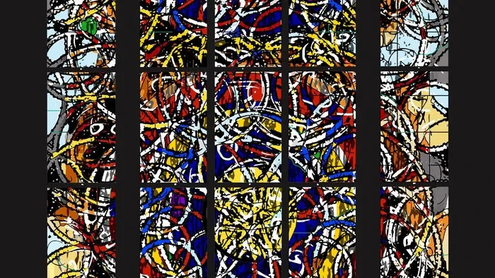 Fenster “Pfingsten” im Ulmer Münster — © Evangelische Gesamtkirchengemeinde Ulm