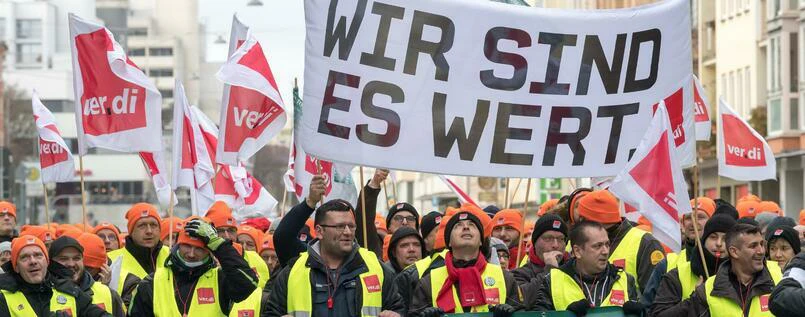 Verdi Streik  — © DPA