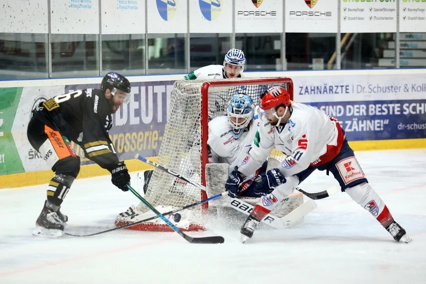 Eishockey Spieler auf dem Eis