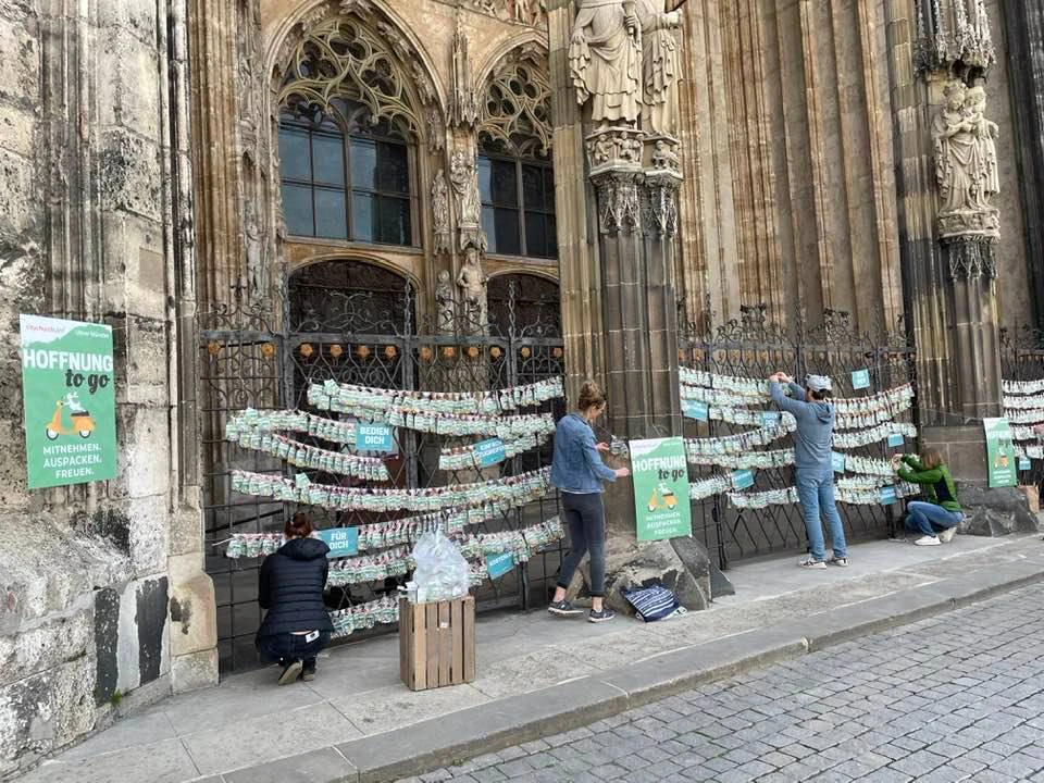 Hoffnung to go — © Citychurch Ulm