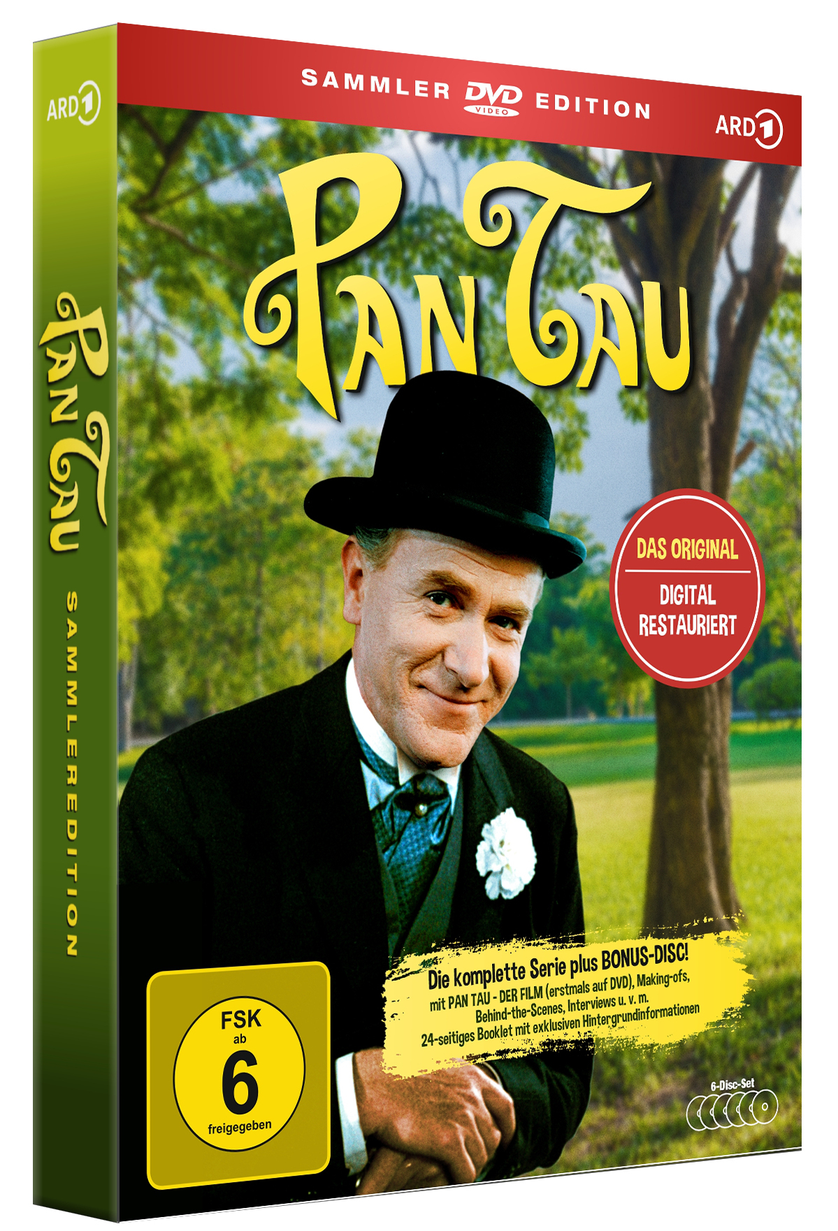Anlässlich des Jubiläums erscheint am 13. November Pan Tau – DAS ORIGINAL erstmals neu in HD abgetastet und digital restauriert und zum ersten Mal auf Blu-ray im Handel.