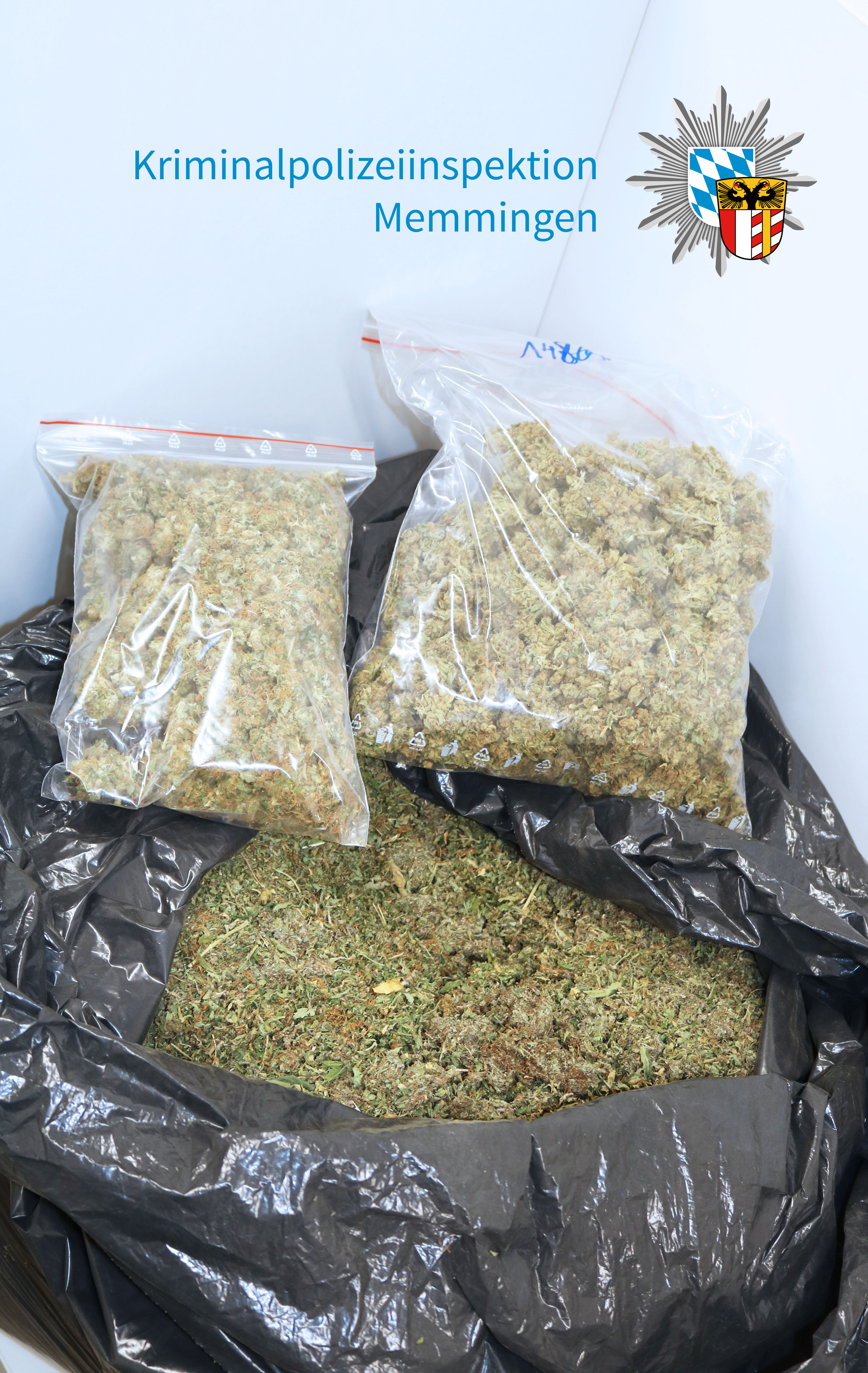 5,4 Kilo Gras: Professionelle Marihuana-Aufzuchtanlage entdeckt